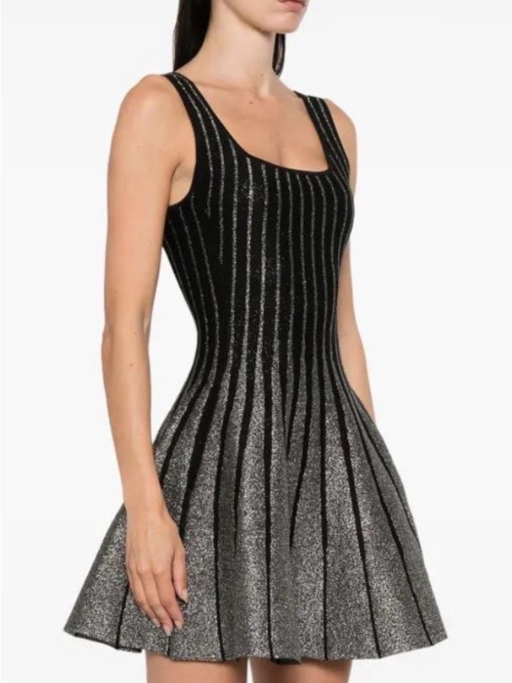 Maje Metallic Mini Dress